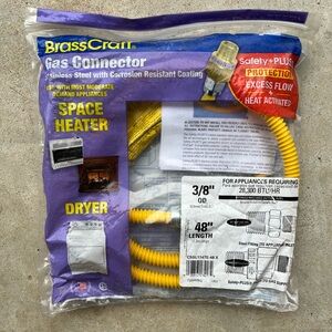 BrassCraft Gas Connector 48 Inch